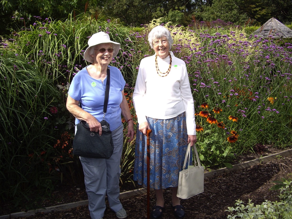 Mum and Rene at Merriments (2012)
