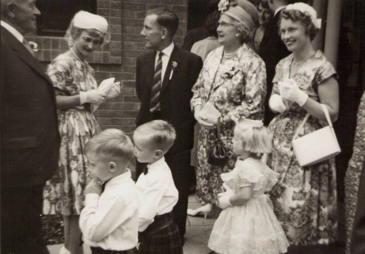 Kathleen and Harold Wedding 1959