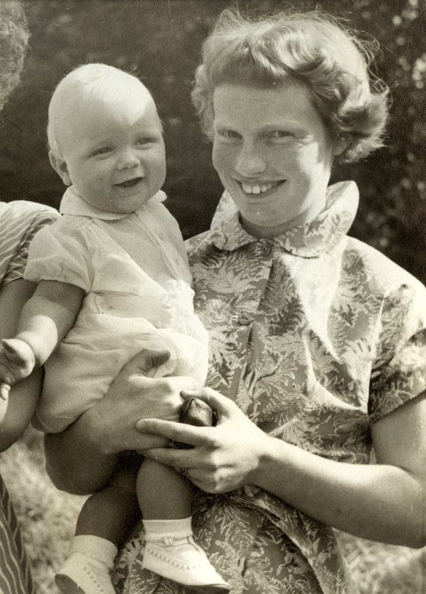 Six months "champ" - 1955 (a good year for babies)